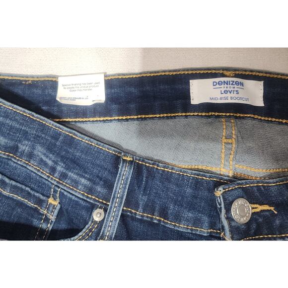 Denizen mid rise bootcut jeans 18S W34 L30 women's - Picture 5 of 7